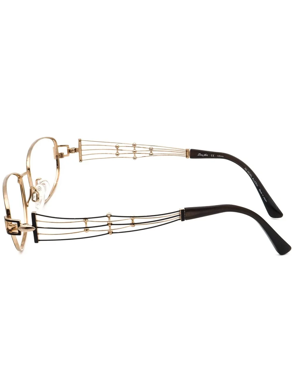 Charmant XL2004 BK Line Art Eyewear